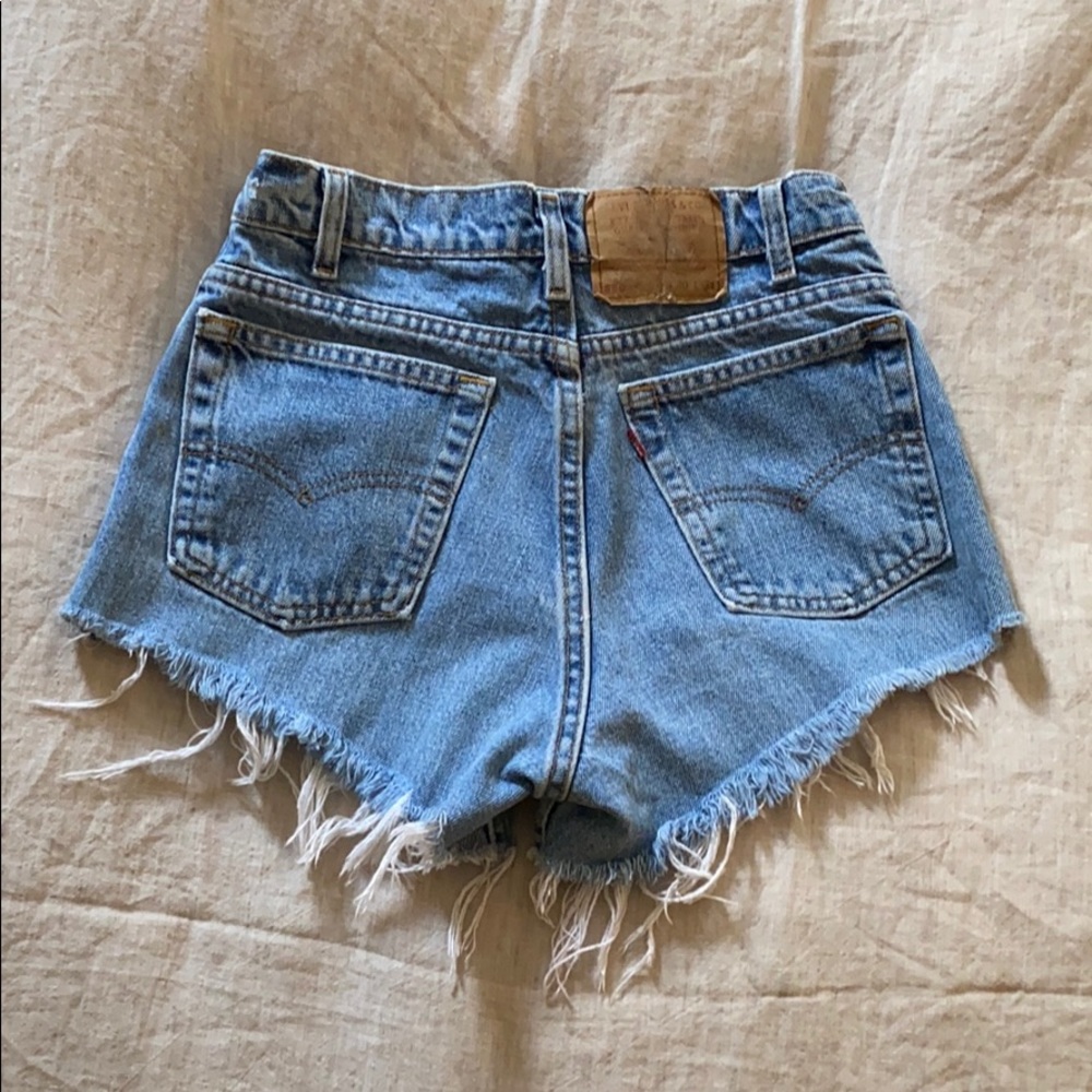 Vintage Levi cut off shorts